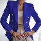 Casual Long Sleeve Women Blazer Office Jacket