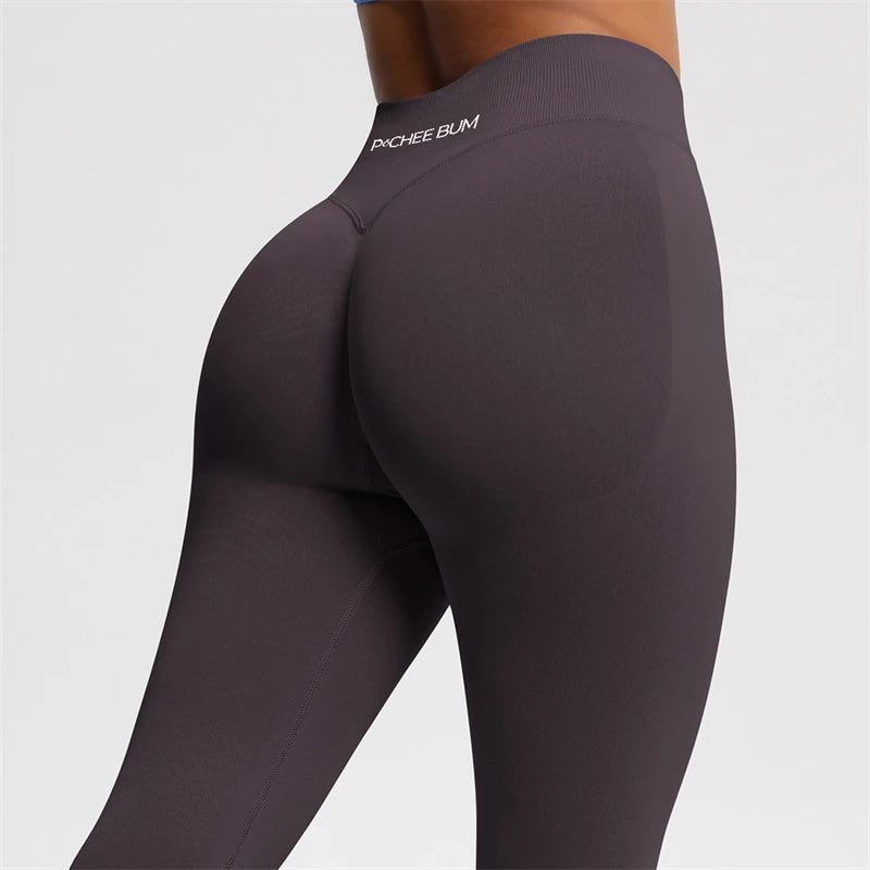 Women Seamless Bum Shaping Leggings Fitness Pants