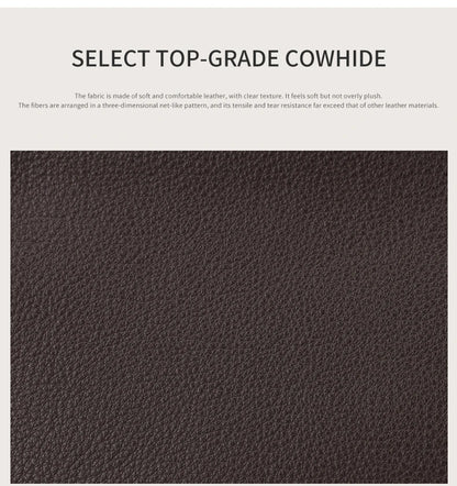 Genuine Cowhide Leather Mini Shoulder Tote Bag