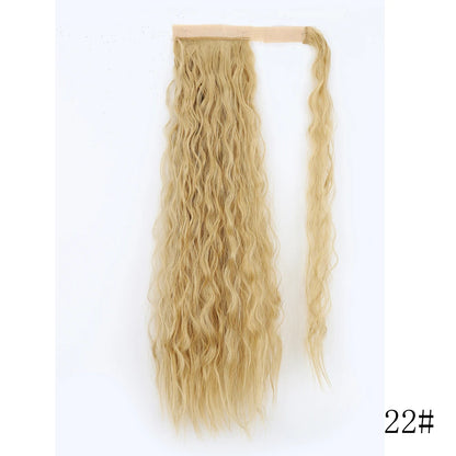 Long Straight Clip-in Ponytail Hair Extension Black