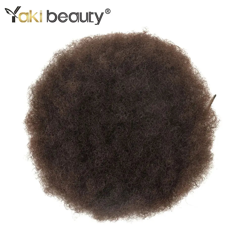 Afro Puff Drawstring Ponytail Synthetic Hair Extension
