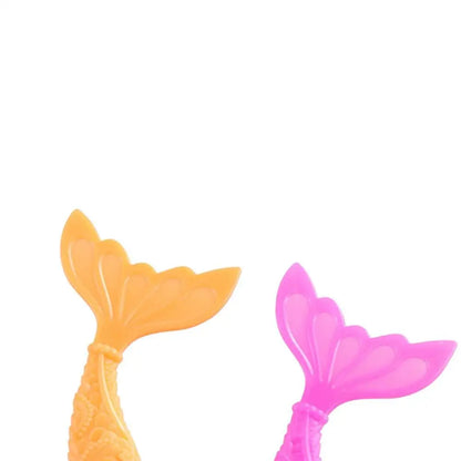Mermaid Doll 16cm Educational Girls Toy Pink Purple Orange