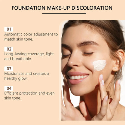 Color Changing Foundation Concealer Long Lasting Moisturizing