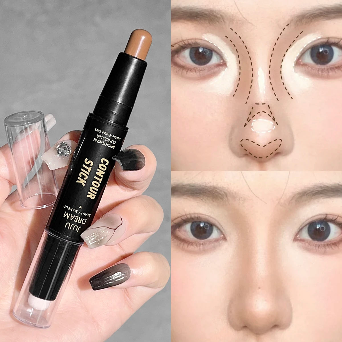 Dual-ended Contour Stick and Concealer