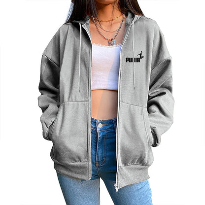 Men's Printed Hooded Sweatshirt and Pants Set