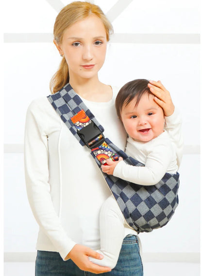 Soft Cotton Baby Carrier Sling with Anti-Slip Design