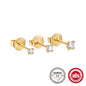 Canner Moissanite Stud Earrings 925 Sterling Silver