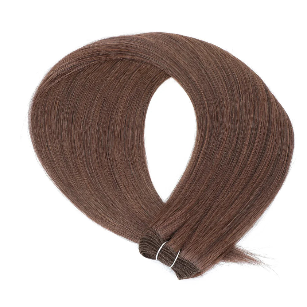 30 Inch Bone Straight Synthetic Hair Bundles Piano Blonde Ombre