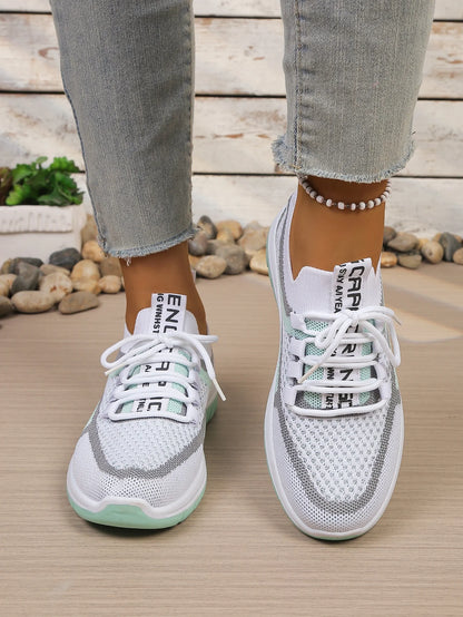 Women's Double-Color Canvas Work Sneakers