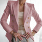 Casual Long Sleeve Women Blazer Office Jacket