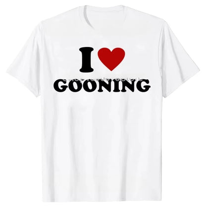 Funny Gooning Graphic T-Shirt for Women