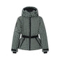 Casual Fur-Trimmed Hooded Ski Suit Women Warm Jumpsuit
