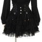 Japanese Sweet Lolita Mini Skirt Women Retro Lace Skirt