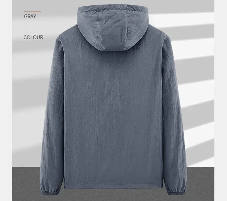 Men's UV Protection Quick Dry Windbreaker Jacket
