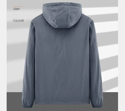 Men's UV Protection Quick Dry Windbreaker Jacket