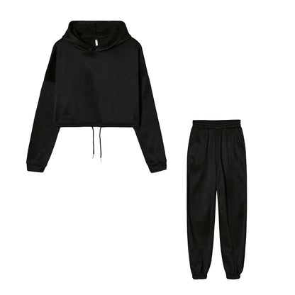 Women's Oversized Hoodie and Sweatpants Tracksuit