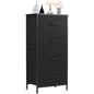 JHK Modern Morocco Dresser with 4 Fabric Drawers
