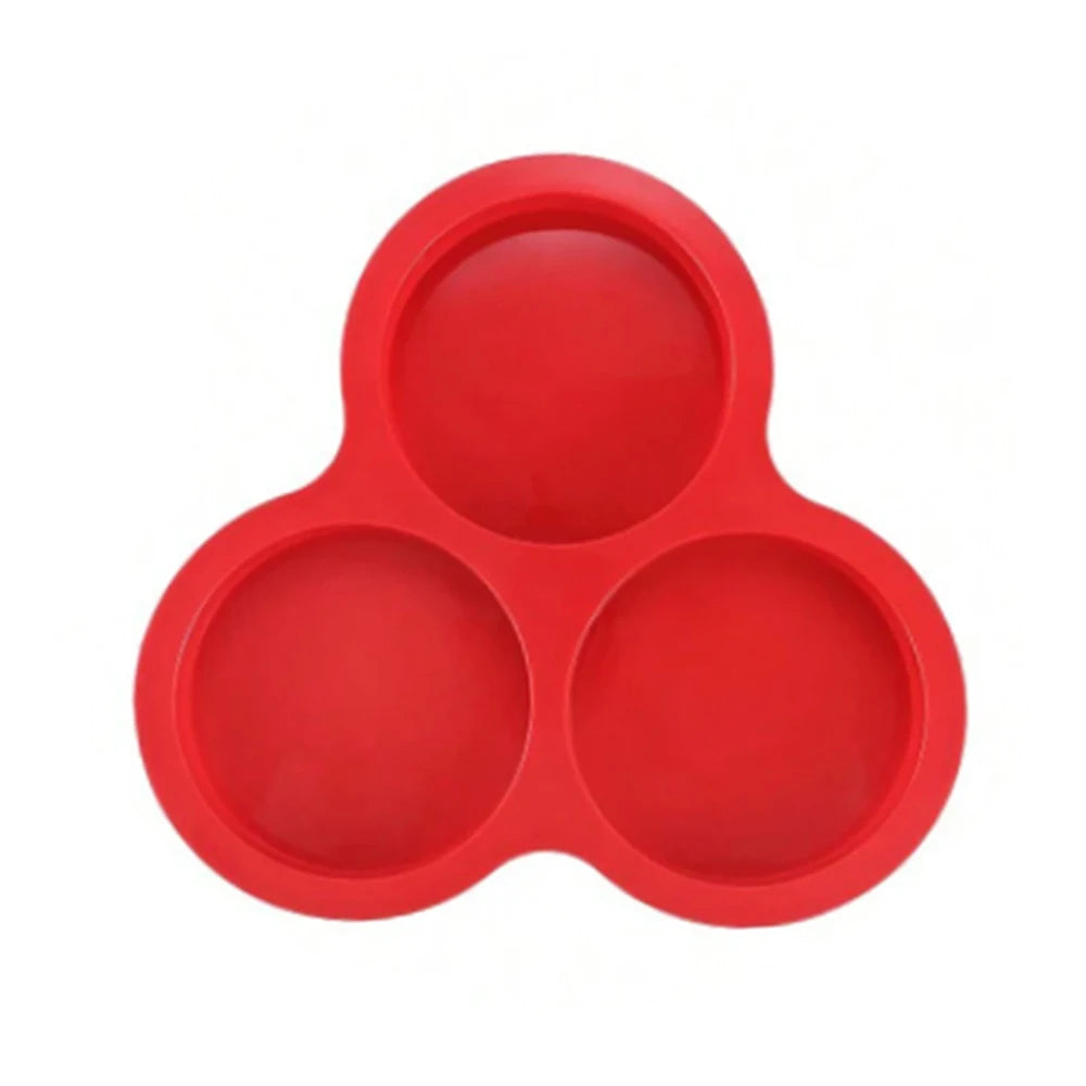 Silicone 3-Cavity Egg Mold for Air Fryer Baking