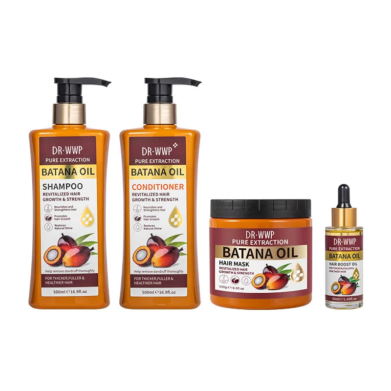 Batana Oil Shampoo & Conditioner Set (500ml)