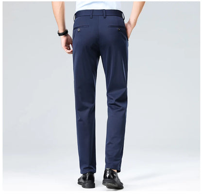 Men's Summer Casual Suit Pants Plus Size 28-42