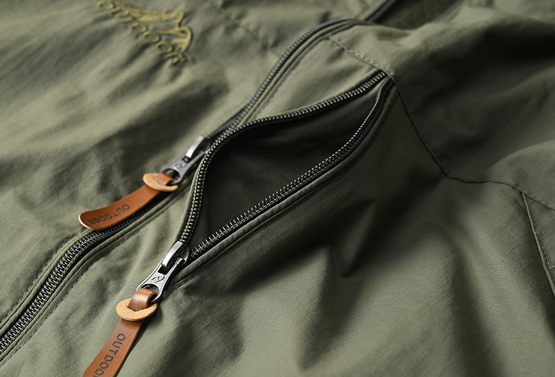 Men's Tactical Waterproof Windbreaker Jacket