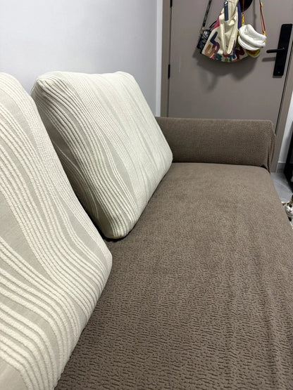 Adjustable Velvet Sofa Cover for L Shape Couch