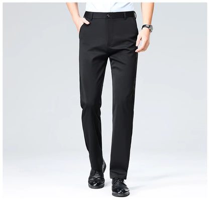 Men's Summer Casual Suit Pants Plus Size 28-42