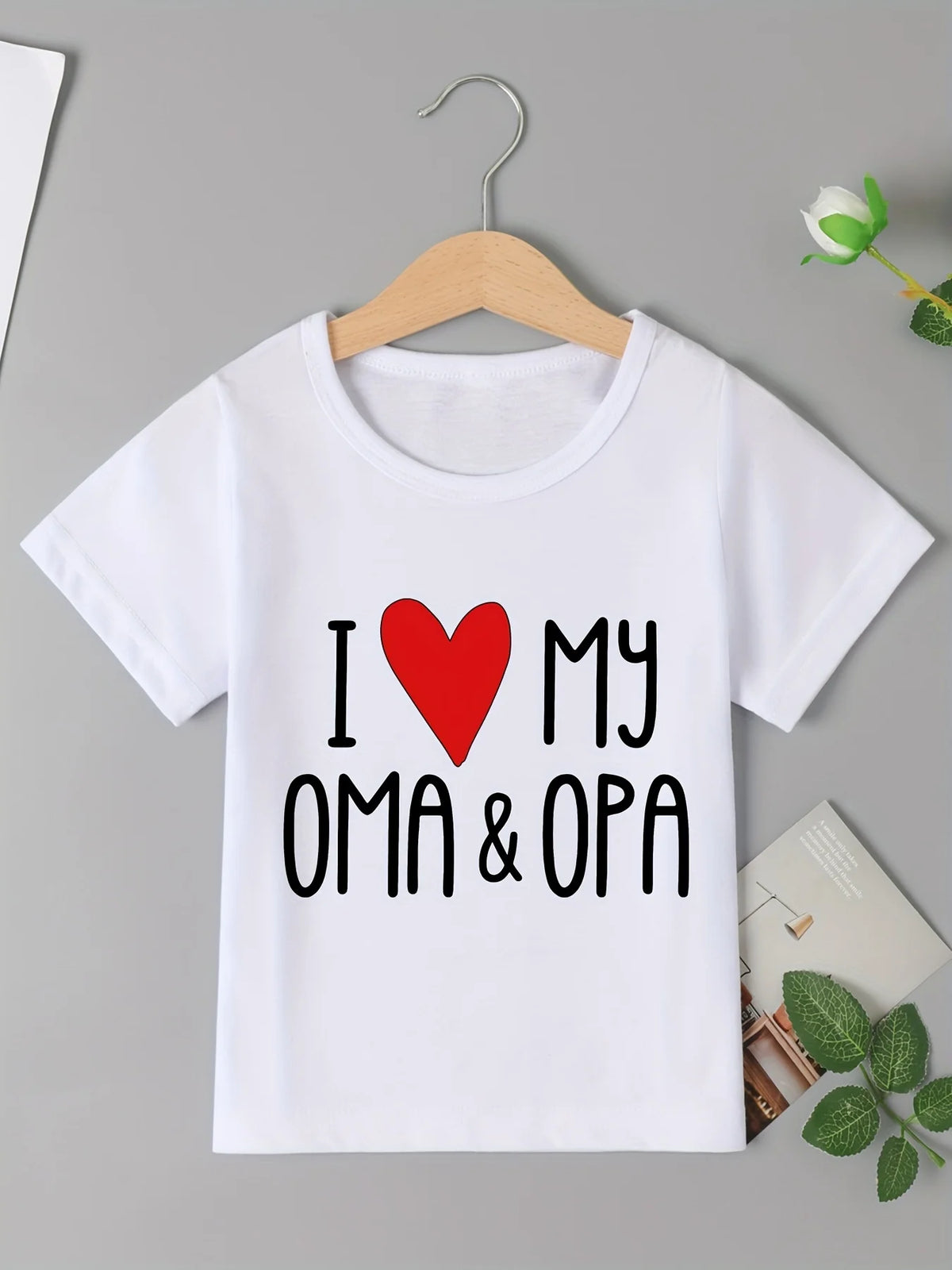 Capybara Print Girls Summer T-Shirt Short Sleeve