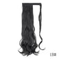 Long Straight Clip-in Ponytail Hair Extension Black