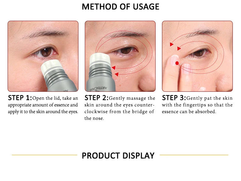 ARTISCARE 24K Gold Serum Set for Eye and Face Care