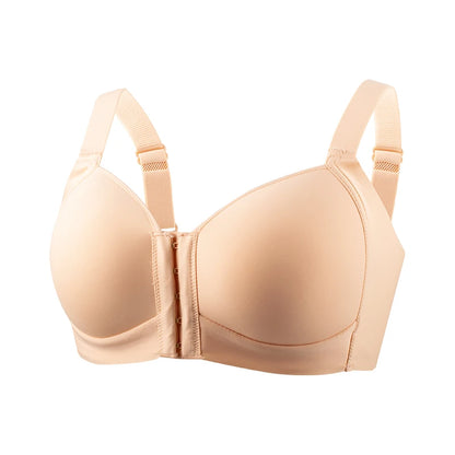 FallSweet Women's Wireless Bralette Front Closure Thin Cup