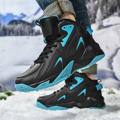 Men's Breathable Casual Sneakers with Lace-Up Closure