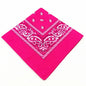 Unisex Polyester Paisley Bandana Hair Wrap