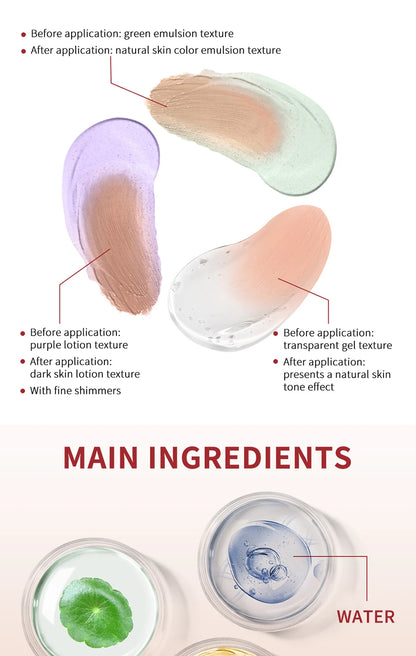 CC Cream Color Changing Liquid Foundation with Centella