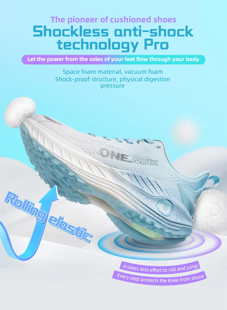 ONEMIX Breathable Running Shoes for Men and Women