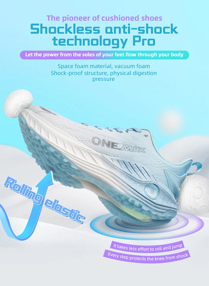 ONEMIX Breathable Running Shoes for Men and Women