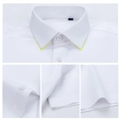 Men's Ultra-Stretch Slim-Fit Long Sleeve Shirt