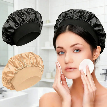 Luxury Satin Silk Sleep Cap for Women and Unisex