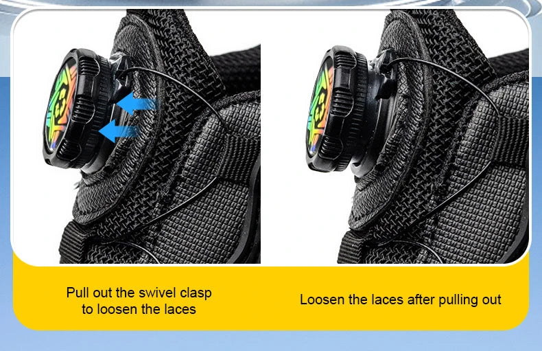 Men's Steel Toe Safety Shoes with Air Cushion