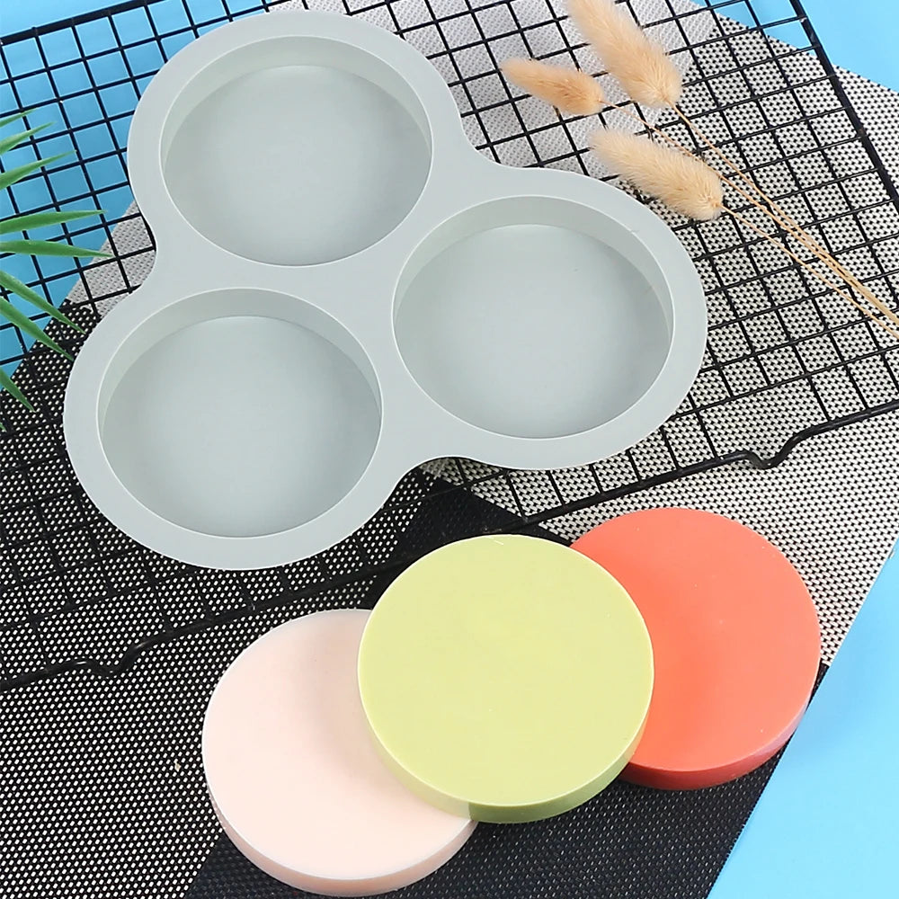 Silicone 3-Cavity Egg Mold for Air Fryer Baking