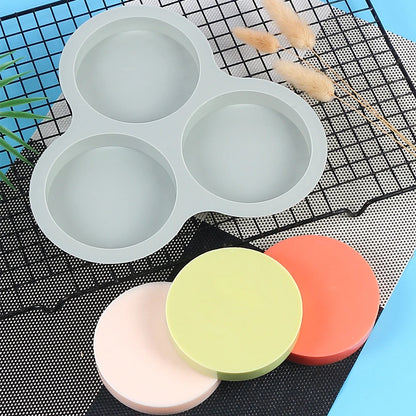 Silicone 3-Cavity Egg Mold for Air Fryer Baking