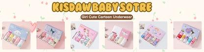 Girls Cotton Unicorn Cartoon Briefs Soft Underwear