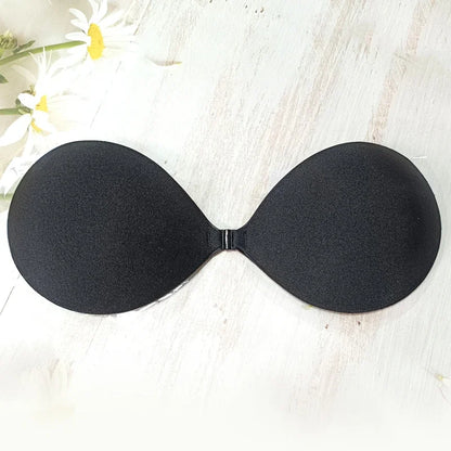 Silicone Push Up Bra for Women Strapless Natural Color