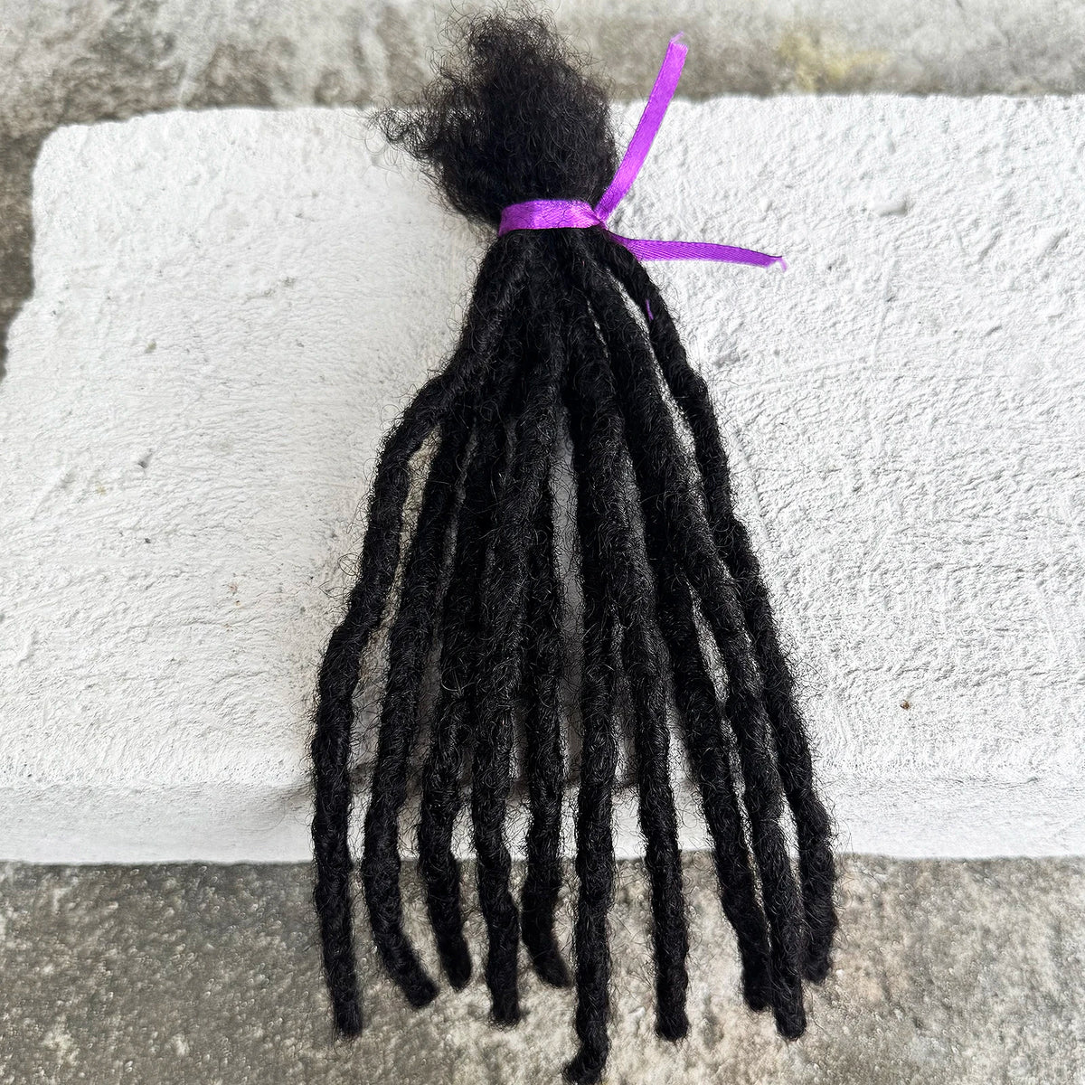 Handmade Human Hair Dreadlock Extensions 50 Strands 6-20 Inch