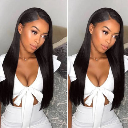 30 Inch Transparent Lace Front Wig Brazilian Human Hair