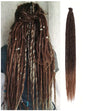 24 Inch Ombre Synthetic Dreadlock Extensions 10 Strands
