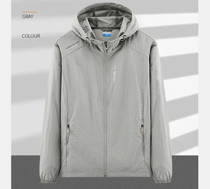 Men's UV Protection Quick Dry Windbreaker Jacket