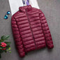 Men's Ultra Light Duck Down Hooded Winter Jacket 5XL