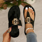 Women Floral Platform Slippers Outdoor Beach Slides