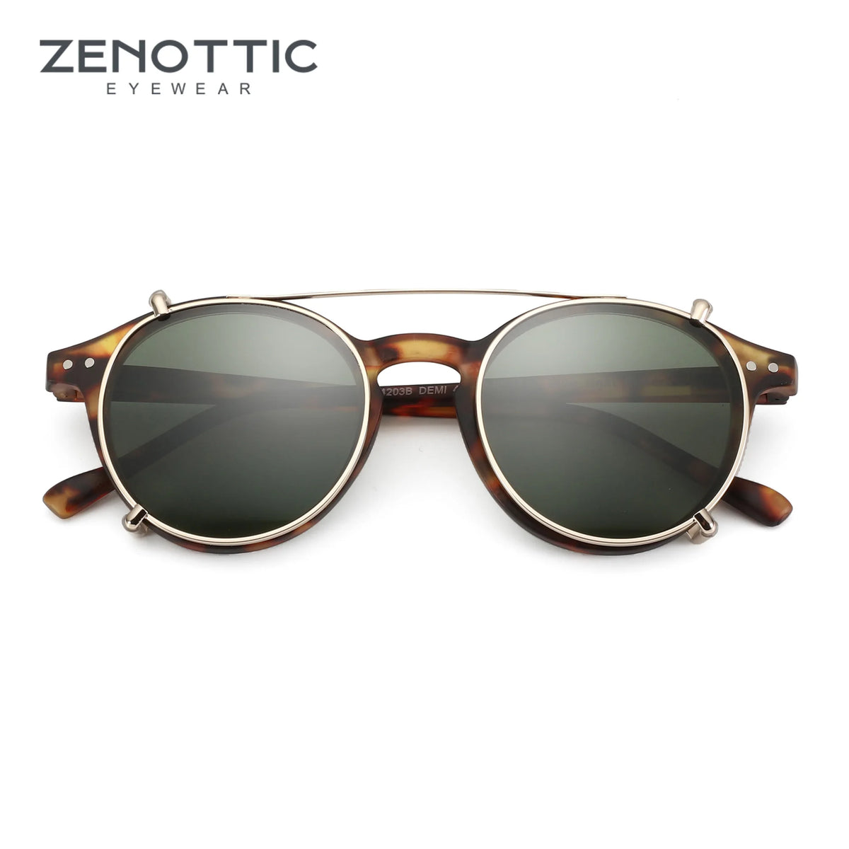 ZENOTTIC Clip-On Polarized Sunglasses for Women